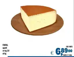 Del Prete Distribuzioni FONTAL quarti sv offerta