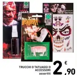 Spazio Conad Trucchi o tatuaggi o accessori offerta