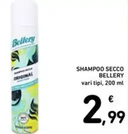 Spazio Conad Shampoo secco BELLERY offerta
