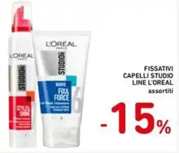 Spazio Conad Fissativi capelli studio line L'OREAL offerta