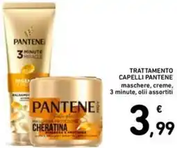 Spazio Conad Trattamento capelli pantene maschere, creme offerta