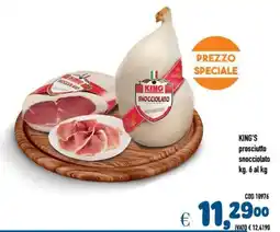 Del Prete Distribuzioni KING'S prosciutto snocciolato offerta