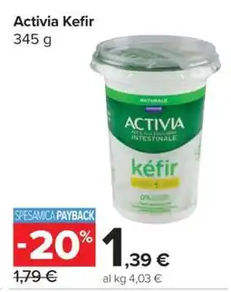 Carrefour ACTIVIA KEFIR offerta