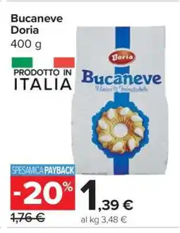 Carrefour Bucaneve Doria offerta