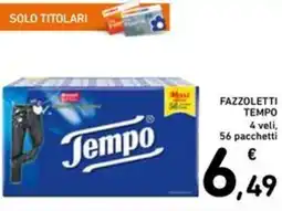 Spazio Conad Fazzoletti TEMPO offerta