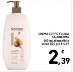Spazio Conad Crema corpo fluida KALODERMA offerta