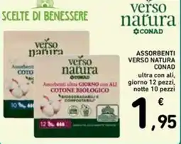 Spazio Conad Assorbenti verso natura CONAD offerta