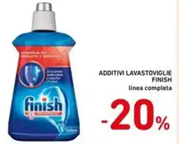 Spazio Conad Additivi lavastoviglie finish linea completa offerta