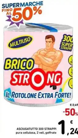 Spazio Conad Asciugatutto 300 strappi offerta