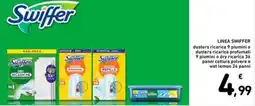Spazio Conad Linea swiffer dusters ricarica 9 piumini o dusters ricarica profumati offerta