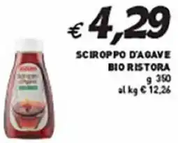 Coal Sciroppo d'agave bio ristora offerta