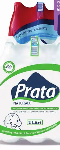 Supermercati Pasquale Prisco PRATA acqua naturale offerta