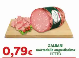 Supermercati Pasquale Prisco GALBANI mortadella augustissima offerta