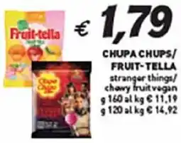 Coal Chupa chups/ fruit-tella offerta