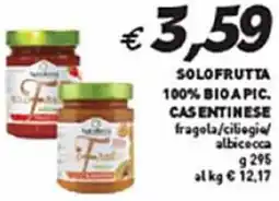 Coal Solofrutta 100% bio a pic. casentinese offerta