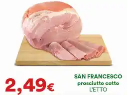 Supermercati Pasquale Prisco SAN FRANCESCO prosciutto cotto offerta