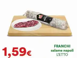 Supermercati Pasquale Prisco FRANCHI salame napoli offerta