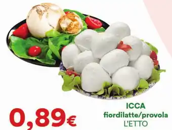 Supermercati Pasquale Prisco ICCA fiordilatte/provola offerta