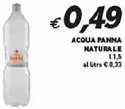 Coal Acqua panna naturale offerta