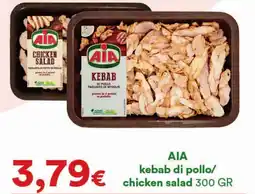Supermercati Pasquale Prisco AIA kebab di pollo/ chicken salad offerta