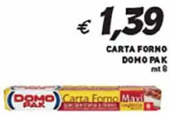 Carta forno domo pak