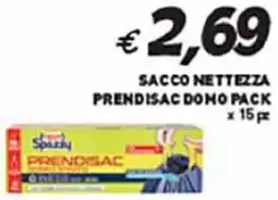 Coal Sacco nettezza prendisac domo pack offerta