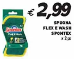 Coal Spugna flex e wash spontex offerta
