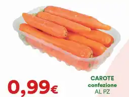Supermercati Pasquale Prisco CAROTE confezione offerta