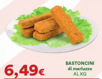 Supermercati Pasquale Prisco BASTONCINI di merluzzo offerta