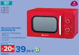 Carrefour Microonde Mandine MMOR20M-18 offerta