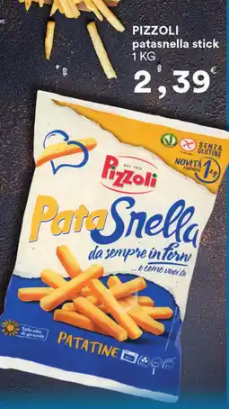 Supermercati Pasquale Prisco PIZZOLI patasnella stick offerta