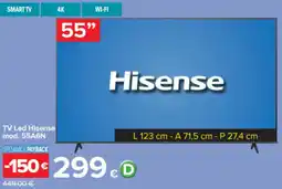 Carrefour TV Led Hisense mod. 55A6N offerta