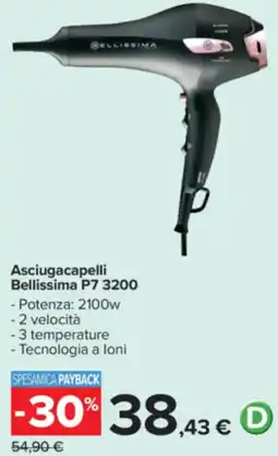 Carrefour Asciugacapelli Bellissima P7 3200 offerta