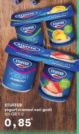 Supermercati Pasquale Prisco STUFFER yogurt cremosi offerta