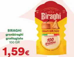 Supermercati Pasquale Prisco BIRAGHI granbiraghi grattugiato offerta