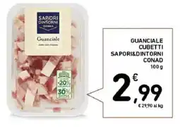 Spazio Conad Guanciale cubetti SAPORI&DINTORNI CONAD offerta