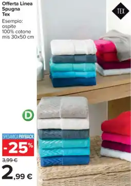 Carrefour Offerta Linea Spugna Tex offerta