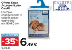 Carrefour Offerta Linea Accessori Letto Caleffi offerta