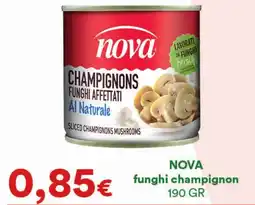Supermercati Pasquale Prisco NOVA funghi champignon offerta