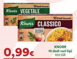 Supermercati Pasquale Prisco KNORR 10 dadi offerta