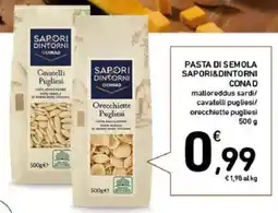Spazio Conad Pasta di semola SAPORI&DINTORNI CONAD offerta