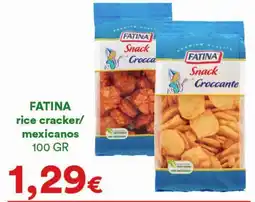 Supermercati Pasquale Prisco FATINA rice cracker/ mexicanos offerta