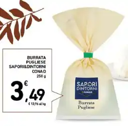 Spazio Conad Burrata pugliese SAPORI&DINTORNI CONAD offerta