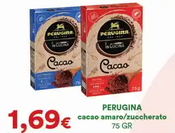 Supermercati Pasquale Prisco PERUGINA cacao amaro/zuccherato offerta