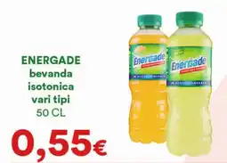 Supermercati Pasquale Prisco ENERGADE bevanda isotonica offerta