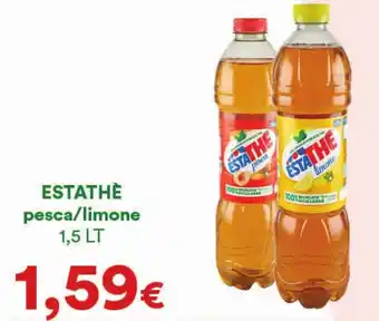 Supermercati Pasquale Prisco ESTATHÈ pesca/limone offerta