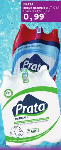 Supermercati Pasquale Prisco PRATA acqua naturale offerta