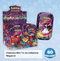 Carrefour Pokémon Mini Tin da collezione Megaeroi offerta