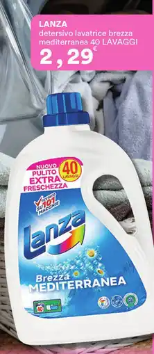 Supermercati Pasquale Prisco LANZA detersivo lavatrice brezza mediterranea offerta