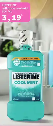 Supermercati Pasquale Prisco LISTERINE collutorio cool mint offerta